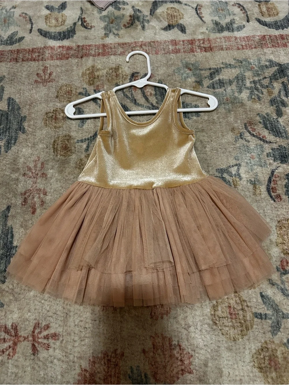 Noralee Blush/Tan Tallulah Tutu Dress